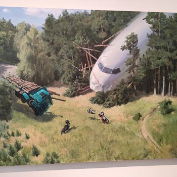 Výstava tří krajinářů